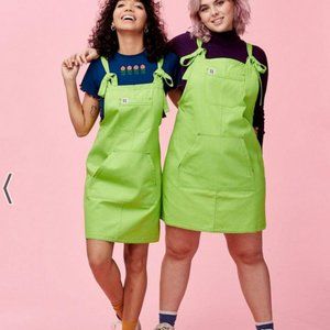 Lucy & Yak Limited Lime Ripley Pini Dress UK Size 6